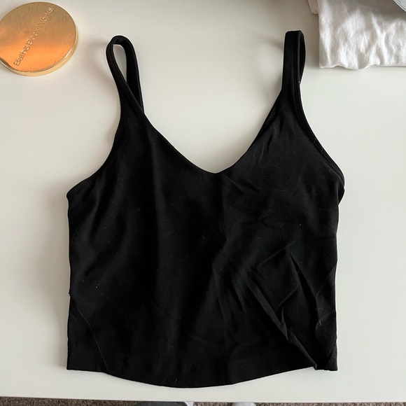 Cutie Black lululemon tank size small - Picture 2 of 2